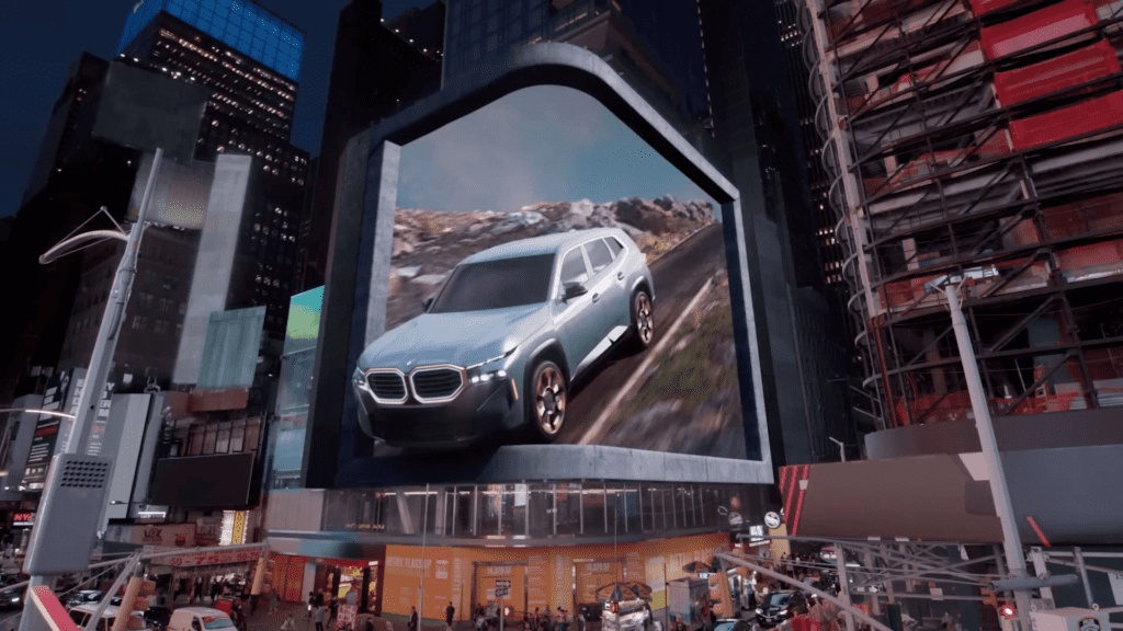 Vallas publicitarias 3d de BMW